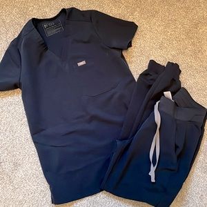 Figs XS regular dark harbor set